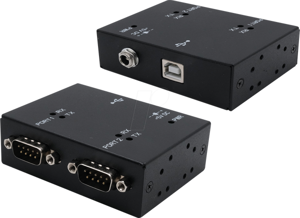 Перетворювач USB 2.0, USB-B на 2x RS-232, FTDI