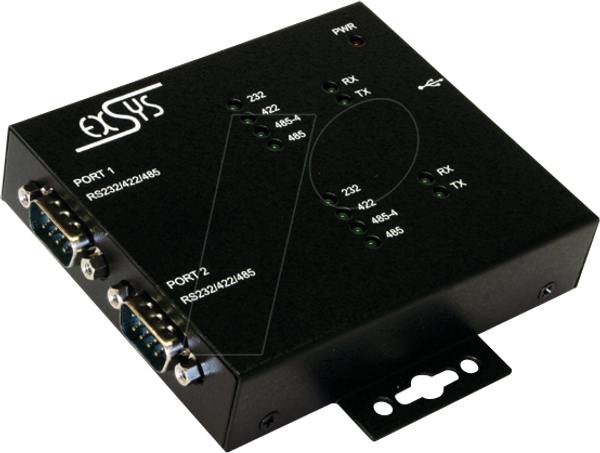 Конвертер USB 2.0, USB на 2x RS-422/485, опція iso.