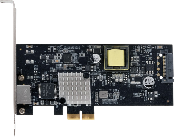 Мережева карта, PCIe, Gigabit Ethernet, 1x RJ45, PoE