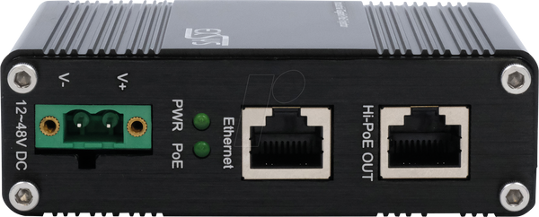 Гігабітний інжектор живлення через Ethernet (PoE+), 60 Вт