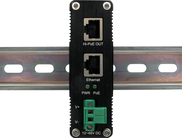 Гігабітний інжектор живлення через Ethernet (PoE+), 60 Вт