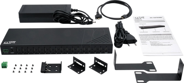 16-портовий концентратор USB 3.2 Gen 2, 16 портів USB-C, 120 Вт