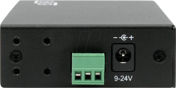 7-портовий промисловий концентратор USB 3.1, 15 кВ ESD, DIN-рейка