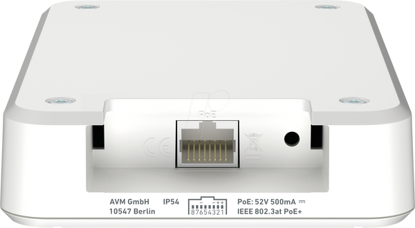 FRITZ!Repeater 1610 Outdoor | Estensione della portata Wi-Fi dentro e fuori casa | Wi-Fi 6 fino a 3.000 Mbit/s | Protezione da polvere e spruzzi d'acqua | Power over Ethernet | Made FRITZ!Repeater 1610 Outdoor | Estensione della portata Wi-Fi dentro e fuori casa | Wi-Fi 6 fino a 3.000 Mbit/s | Protezione da polvere e spruzzi d'acqua | Power over Ethernet | Made