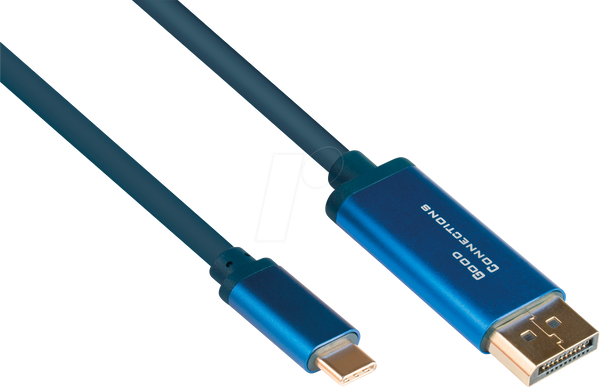 Адаптерний кабель USB C на DisplayPort, 4K@60Hz, гнучкий, 1,0 м