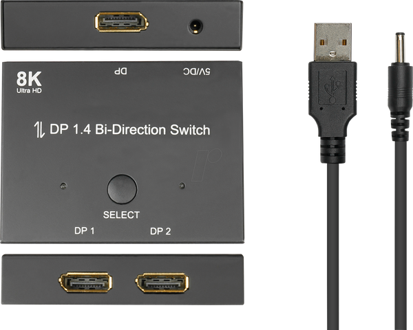 2-портовий комутатор, DisplayPort