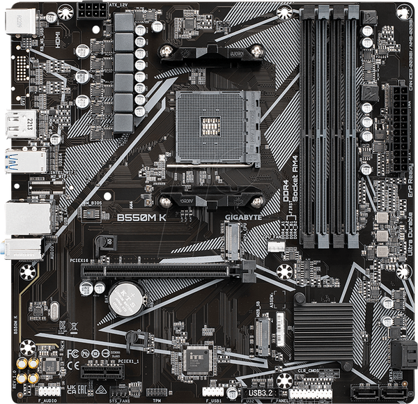 GIGABYTE B550M K (AM4)