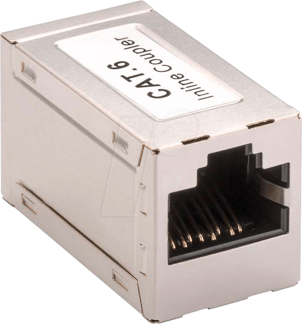 Модульний з'єднувач RJ45, CAT 6