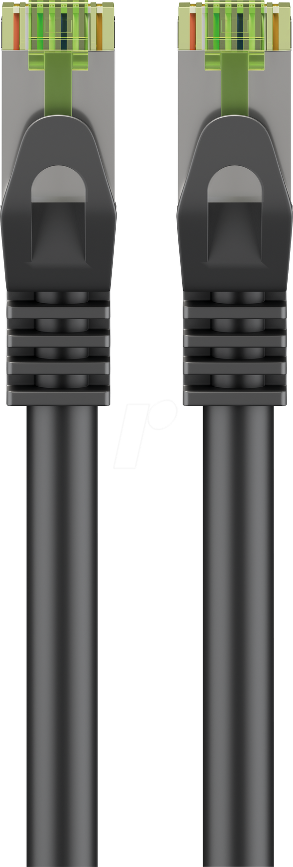 Патч-кабель Cat.8.1 S/FTP (PiMF), чорний, 20 м