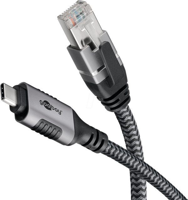 Мережевий адаптер, кабель, USB 3.1 типу C, Gigabit Ethernet, 1 м