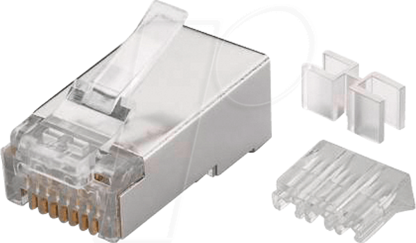 Штекер RJ45, екранований CAT 6A STP