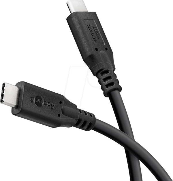 Кабель USB 3.1, 10 Гбіт/с, 100 Вт, 4K 60 Гц, 0,5 м