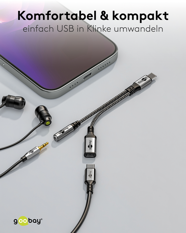 Кабель-адаптер USB-C — USB-C + 0,15 м