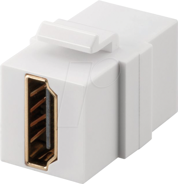 Модуль Keystone HDMI™-A (мама/мама), врівень, білий