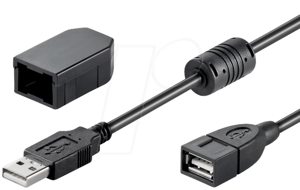 USB 2.0 з феритовим осердям - кріпильна кліпса