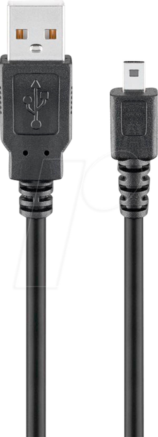 Кабель USB 2.0, роз'єм A - міні-роз'єм B, 1,8 м