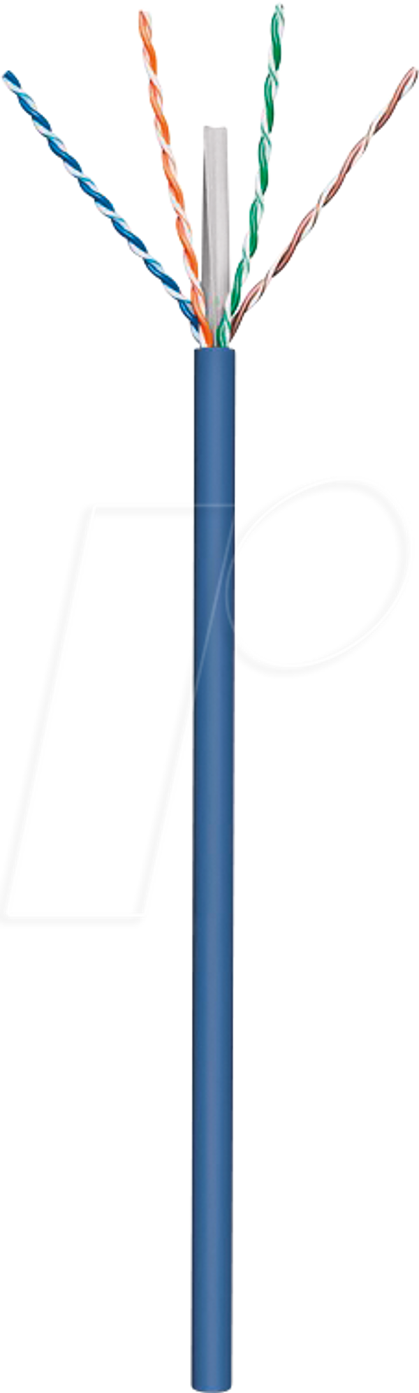Монтажний кабель Cat.6a, LSZH, U/UTP, 23AWG, 100 м