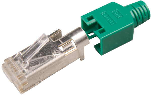Роз'єм Hirose RJ45 Cat-5e, TM11, зелений