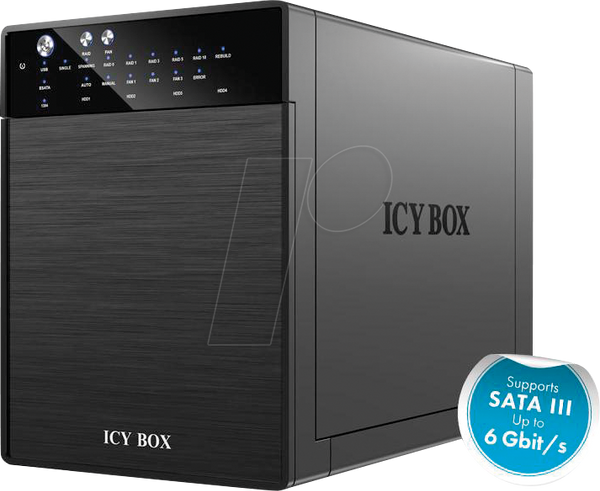 Внешний корпус для 4 3,5-дюймовых SATA-накопителей, USB 3.0