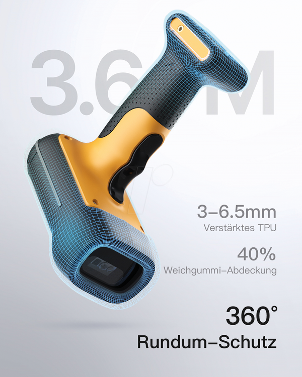 Сканер штрих-кодів, 2D, Bluetooth/бездротовий/USB, BCST-75