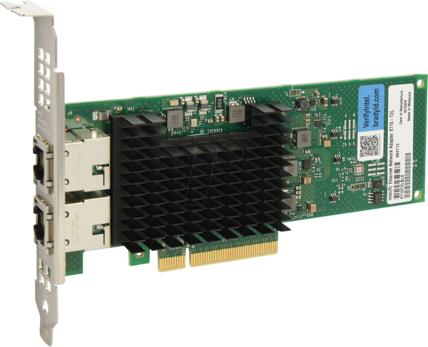 Мережева карта, PCI Express, 10-гігабітний Ethernet, 2x RJ45