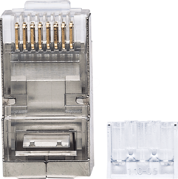 Модульні штекери CAT6A Pro Line, 3-контактні, 70 шт.