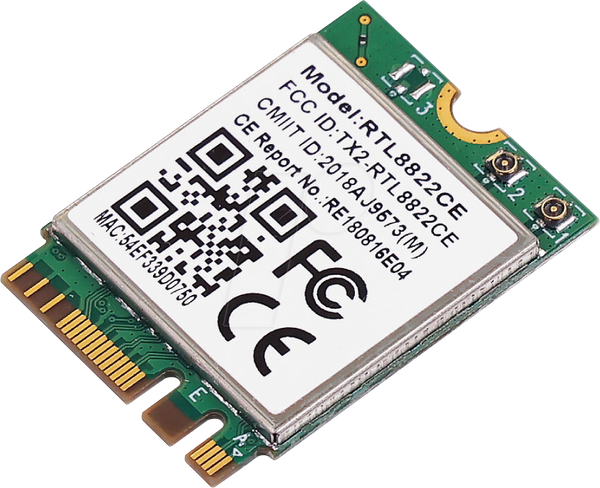 Модуль Wi-Fi/Bluetooth RTL8822CE, M.2 2230
