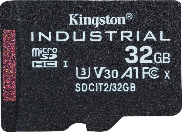 Карта пам'яті microSDHC 32 ГБ, Kingston Industrial