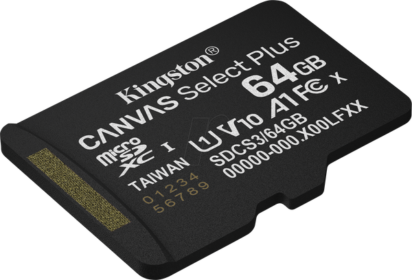Карта пам'яті microSDXC, 64 ГБ, Canvas Select Plus