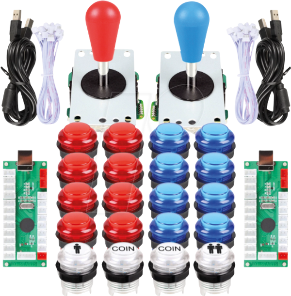 Набор DIYarcade для двух игроков