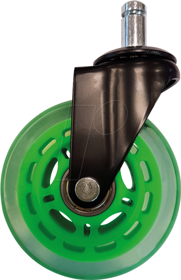 LC-Power CASTERS-7BG-SPEED, ролики для игровых кресел, комплект из 5 штук