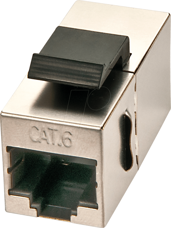 Гніздо RJ45 модуля Keystone > гніздо RJ45