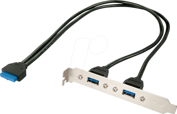 Слот-пластина 2 порти USB 3.0 Type-A™