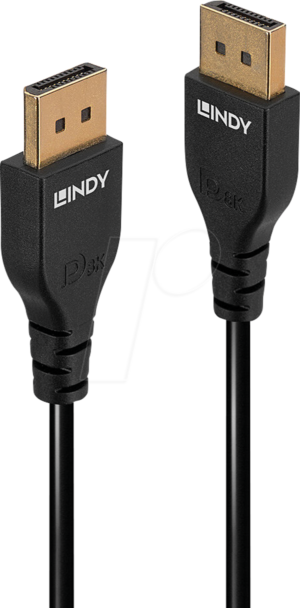 Кабель DisplayPort 1.4, 8K, 60 Гц, тонкий, 0,5 м