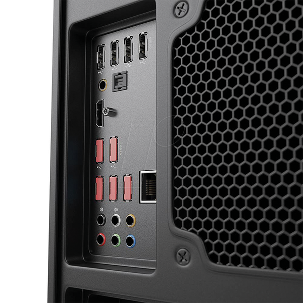Замок порту USB-A (1 ключ, 4 замки), рожевий
