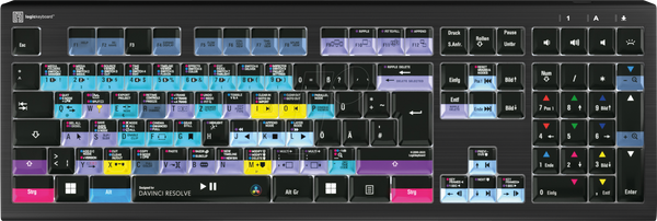 Клавіатура, USB, для DaVinci Resolve