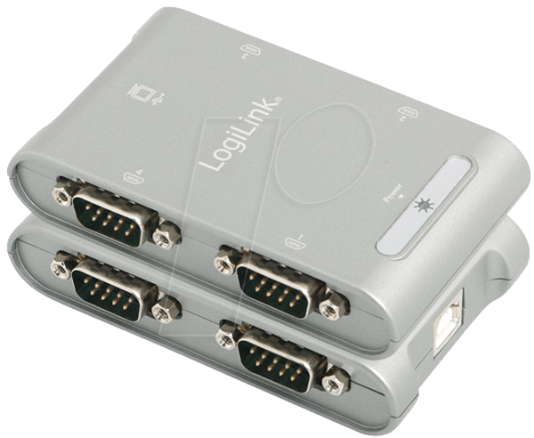USB 2.0 - 4x послідовний адаптер, RS232