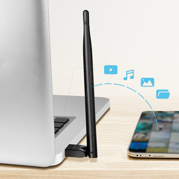 USB-адаптер Bluetooth 5.3 с антенной