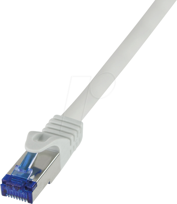 Патч-кабель Ultraflex, Cat.6A, S/FTP, сірий, 20 м