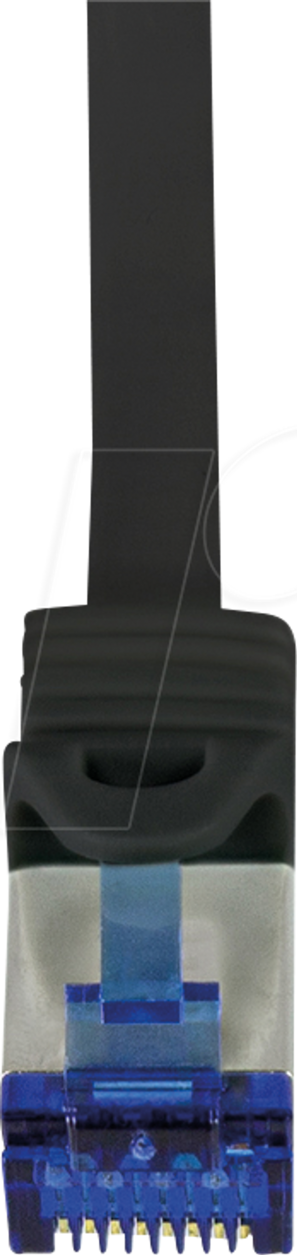 Патч-кабель Ultraflex, Cat.6A, S/FTP, чорний, 1.5 м