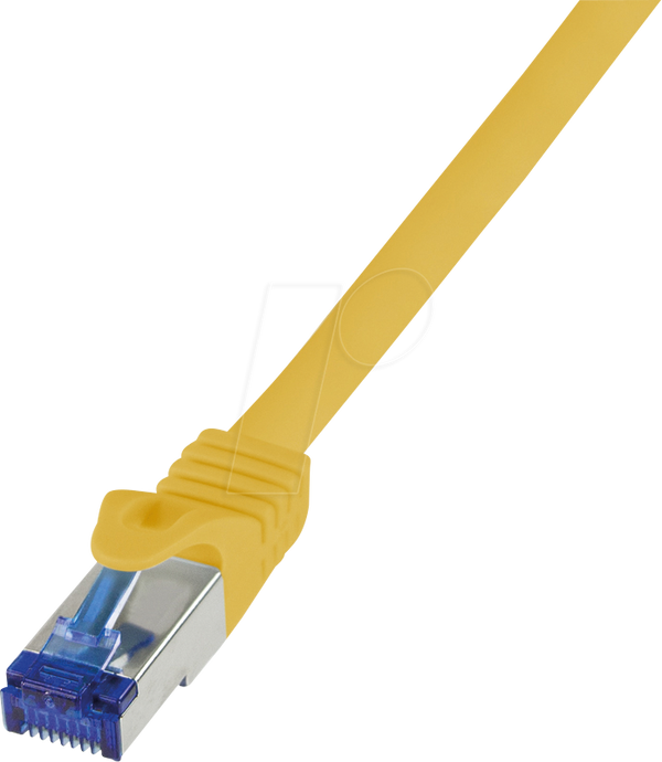 Патч-кабель Ultraflex, Cat.6A, S/FTP, жовтий, 7,5 м