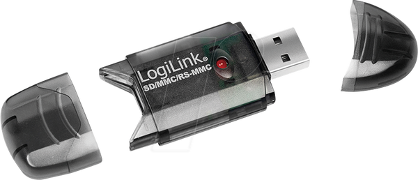 Зовнішній зчитувач карт пам'яті, USB 2.0, SD