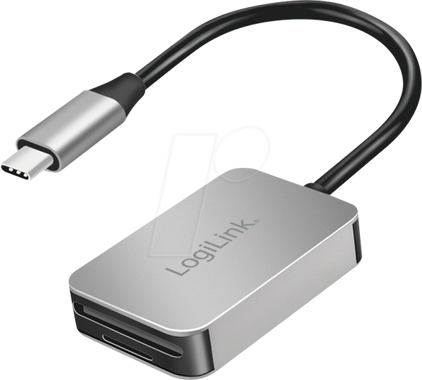Зовнішній зчитувач карт пам'яті, USB 3.2, Gen1, microSD, SD