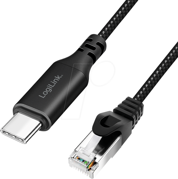 Мережевий адаптер, кабель, USB 3.2 типу C, Gigabit Ethernet, 3 м
