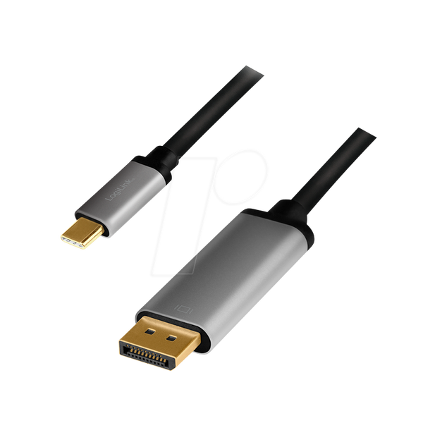 Адаптерний кабель USB Type-C > DP, 4K @ 60 Гц, 1,8 м