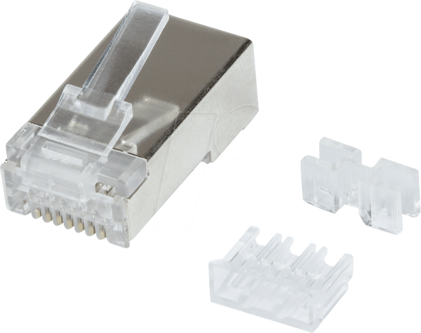 Модульний штекер Cat.6A STP RJ45 50 шт.