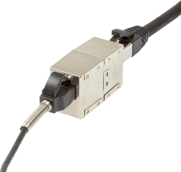 Модульна муфта, розетка/розетка RJ45 кат. 6