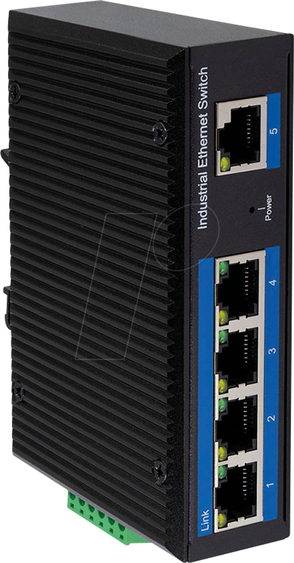 Комутатор, 5-портовий, гігабітний Ethernet, PoE