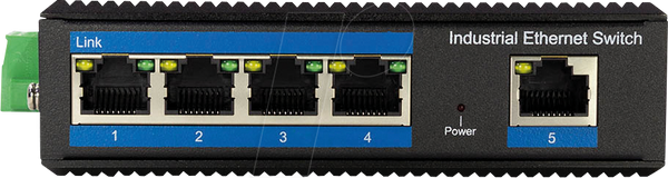 Комутатор, 5-портовий, гігабітний Ethernet, PoE