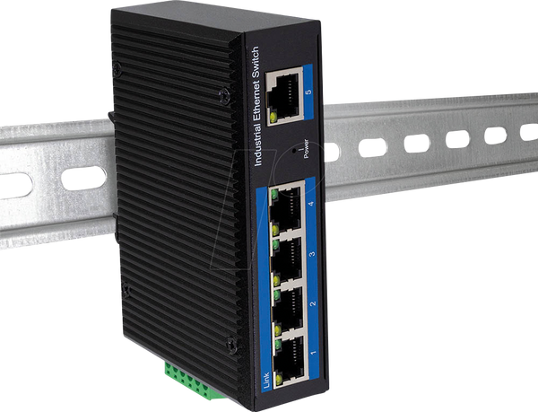 Комутатор, 5-портовий, гігабітний Ethernet, PoE